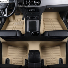 Flash mat car floor mats for Jeep Grand Cherokee Wrangler Patriot Cherokee Compass commander car accessories Custom car foot mat 2024 - buy cheap