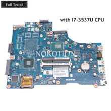 NOKOTION For Dell inspiron 3521 5521 Laptop motherboard CN-0RD7JC 0RD7JC VAW00 LA-9104P Mainboard SR0XG I7-3537U CPU full tested 2024 - buy cheap