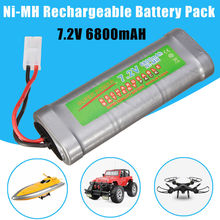 Paquete de batería recargable Ni-Mh RC, 7,2 V, 6800mAh, 1 ud. 2024 - compra barato
