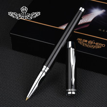 Caneta tinteiro hero 7006, três estilos de design de ponta, caneta tinteiro para estudantes e adultos, escrita e negócios, assinatura de alta qualidade, caixa de presente 2024 - compre barato