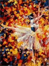 Ballet Figure Painting DIY Painting By Numbers flowers Acrylic Picture Canvas Wall Art Unique Gift for Home Decor 2024 - buy cheap