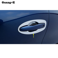Car Styling Cover Detector Trims ABS Chrome External Door Bowl Stick Lamp Frame 8pcs For Renault Kadjar 2016 2017 2018 2019 2024 - buy cheap