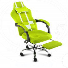 Cadeira gamer moderna, minimalista, para casa e escritório, computador, giratória, assento reclinável, silla, escritório 2024 - compre barato