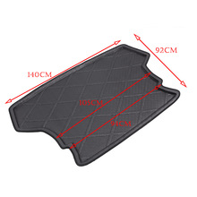 Car Rear Cargo Trunk Boot Mat Liner Floor Tray Carpet For Toyota Yaris Vios Belta Limo 4DR 2007 2008 2009 2010 2012 2013 2024 - buy cheap