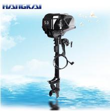 Free shipping Brand New HANGKAI 48V 1200W 5.0 Model Brushless Electric Boat Outboard Motor Output Fishing Boat Engine 2024 - buy cheap