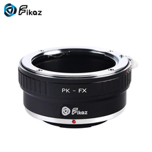 Fikaz PK-FX Camera Lens Adapter Ring for Pentax K PK Lens To Fujifilm X-Mount Fuji FX X-Pro1 X-M1 X-E1 X-E2 X-T1 X-T10 X100 2024 - buy cheap