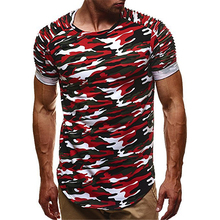 Забавная футболка для мужчин, модная мужская футболка с коротким рукавом, летняя одежда для фитнеса, камуфляжная футболка, Мужская футболка, уличная одежда CY42 2024 - купить недорого