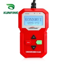 Kw590 obd2-melhor scanner para carro obd2, kw590 em vários idiomas, melhor que ad310, diagnóstico automotivo 2024 - compre barato