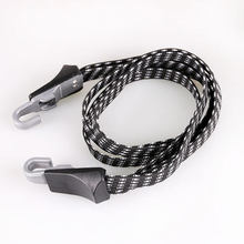 Cuerda de equipaje para bicicleta de montaña, banda elástica para apilar, cinta elástica del cordón, color negro, 68cm 2024 - compra barato
