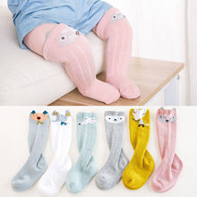 Newborn Toddler Baby Kids Girls Boys 1-3Y Stocking Cotton Print Cotton Warm Baby 6 Style 1 Pair 2024 - buy cheap