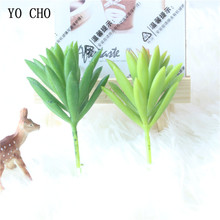 YO CHO, 1 шт., искусственный мини-Снежный Лотос, суккулент, микро-ландшафт, Цветочная композиция, украшение для дома и офиса «сделай сам», искусственное растение 2024 - купить недорого