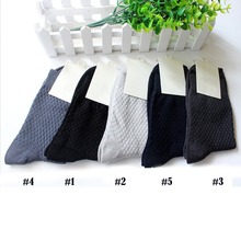 10 Pairs/lot High Quality Bamboo Men's Socks Breathable Crew Sock For Men Cotton Autumn Winter Black brand male Meias Sokken 2024 - buy cheap