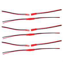 100pair 100mm JST connector  PLUG  Silicone Wire Cable 10CM LiPo Battery Connector 20%Off 2024 - buy cheap