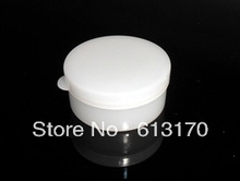 Cosmetic Packing Container Cream Jar Ointment Butter Case Plastic Travel 100pcs 10g 10ml White Empty Refillable Free Shipping 2024 - buy cheap