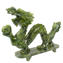 dragon ornaments home living room decorations Zodiac ornaments crafts gold floor 2024 - buy cheap