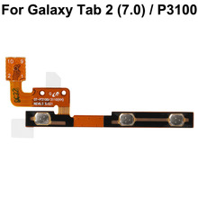 High Quality  Power Button Volume Flex Cable Parts Replacement For SAMSUNG Galaxy Tab 2 (7.0) / P3100 2024 - buy cheap