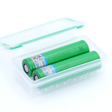 Bateria 3.7v 3000mah li-ion 30a descarga para baterias cigarro eletrônico + caixa de armazenamento vtc6 1 peça 2024 - compre barato
