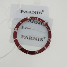 Inserto de bisel de cerámica de 38mm para reloj de hombre, modelo Parnis original, inserción de bisel de cerámica 2024 - compra barato