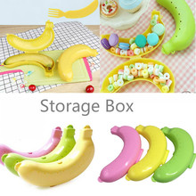 3 Colors Banana Protector Box Fruit Holder Case Outdoor kid Lunch food Container Storage Trip Tools Kitchen Plastic Box Storage 2024 - buy cheap