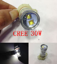 Free shipping 2Pcs Cree Chips Led 30W Ps19w PS24W H16 High Power LED Facelift For AUDI A3 S3 8P CanBus Lampen Car 2024 - buy cheap