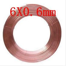 6X1mm Tubo de cobre/manguera/tubo de cobre/cobre puro/tubo/bobina/ aire acondicionado 2024 - compra barato