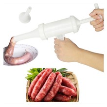 1 Set Manual Sausage Meat Fillers Hand Operated Hot Dog Funnel Pig Lamb Fish Intestine Machines Food Maker Funnel Nozzle Set 2024 - buy cheap