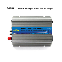 Grid Tie Inverter 600W MPPT micro 30V 36V Panel 72 Cells Function Pure Sine Wave 110V 220V Output On Grid Tie Inverter 22-60V DC 2024 - buy cheap