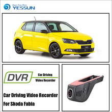 YESSUN-Cámara de salpicadero frontal para coche Skoda Fabi, grabadora de vídeo DVR para conducción, WiFi, APP, 1080p 2024 - compra barato