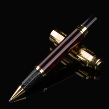 Dika wen caneta esferográfica de luxo, caneta esferográfica de 0.5mm, refil preto, caneta gel para escola, escritório, papelaria, canetas esferográficas de metal 2024 - compre barato