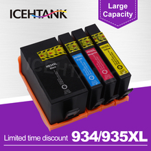 ICEHTANK 934XL 935XL Ink Cartridge Replacement For HP 934 935 XL Officejet pro 6230 6830 6835 6812 6815 6820 Printer Cartridges 2024 - buy cheap