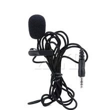 Mini microfone para lapela com prendedor, microfone de 3.5mm com clipe para gravata, para falar e falar com palestras e cabo longo 2024 - compre barato