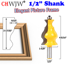 1pc 1/2" Shank Large Elegant Picture Frame Molding Router Bit Door Knife Woodworking Cutter Tenon Cutter for Woodworking Tools 2024 - buy cheap