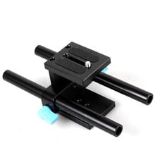 PROST 15mm Rail Rod Support System Baseplate Mount For DSLR Follow Focus Rig 5D2 5D3 2024 - buy cheap