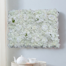 Hortensia de flores artificiales para bodas, decoración para césped, Pilar, camino, flor de plomo, arco de seda, rosa, blanco, 1 unidad 2024 - compra barato