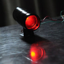 Black Adjustable Tachometer RPM Tacho Gauge Shift Light Red LED 1000 11000 2024 - купить недорого
