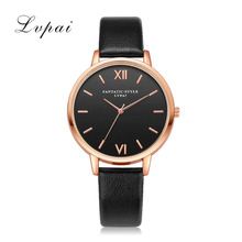 New Popular Lvpai Leather Rose Gold Women Bracelet Watches Luxury Round Fashion Wristwatch Female Quartz Sport Watch 2024 - buy cheap