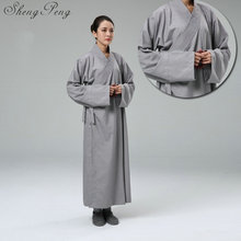 Chinese monk robe oriental robe monk costume robe monk zen buddhist monk buddhist clothing costume shaolin Q268 2024 - buy cheap