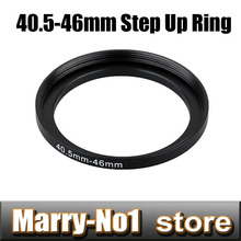 Free shipping Black Step Up Filter Ring Lens Ring 40.5mm to 46mm 40.5mm -46mm 40.5-46mm 2024 - buy cheap