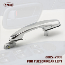 1 PCS REAR LEFT OUTSIDE DOOR HANDLE  FOR HYUNDAI  TUCSON 2005-2009 2005 2006 2007 2008 2009 2024 - buy cheap