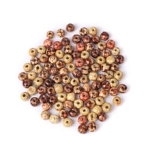 100Pcs Mixed Wood Round Beads for Jewelry Making Loose Spacer Charms Bead DIY Drop Shipping 2024 - buy cheap
