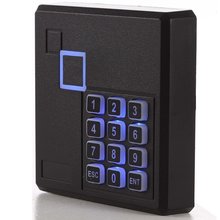 Proximidade rfid cartão de acesso para porta, leitor de teclado com controle de acesso, 125khz, cor preta, 26 bits 2024 - compre barato