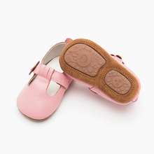 Sandalias de cuero genuino para bebé, zapatos de flores con fondo antideslizante, para niñas 2024 - compra barato