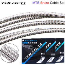 Cable de freno de acero inoxidable para bicicleta de montaña, juegos de Cables de freno delanteros y traseros, interior, ultraligero, sin recubrimiento, 2 uds. 2024 - compra barato