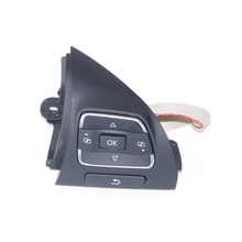 MFSW-botón de control de volante multifunción para coche VW, accesorio para el lado derecho, interruptor de audio, botón de teléfono para VW Jetta Golf MK6 Caddy Tiguan CC Eos 2024 - compra barato