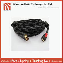 KUYiA Tracking number+Free Shipping+HDMI TO DVI CABLE 5M 16FT AV 24+1 Male for HDTV PS3+wholesales+Best quality 2024 - buy cheap