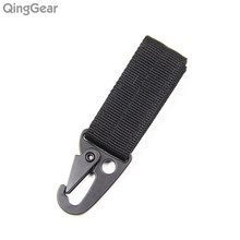 High Strength Nylon Key Hook Hanging Belt Outdoor Carabiner Hook Webbing Molle Buckle Strap Clip Backpack Outdoor Tool 2024 - buy cheap