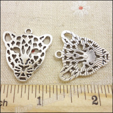 10 pcs Charms Leopard Pendant  Tibetan silver  Zinc Alloy Fit Bracelet Necklace DIY Metal Jewelry Findings 2024 - buy cheap