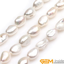 7x9mm Freeform Freshwater Cultured Pearls Beads Natural Pearls Beads DIY Beads For Jewelry Making Strand 15 Inches 2024 - buy cheap