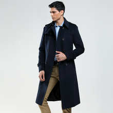 Casaco de lã masculino, sobretudo casual de cashmere tamanho grande personalizado, jaqueta de lã alta qualidade 5xl para negócios outono/inverno 2024 - compre barato