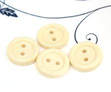 600 Natural Wooden Buttons - 2 hole - Wood Button ,size 15mm natural light brown color lacquered 2024 - buy cheap